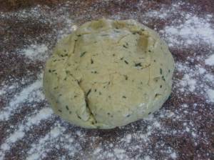 Rosemary and olive oil focaccia dough
